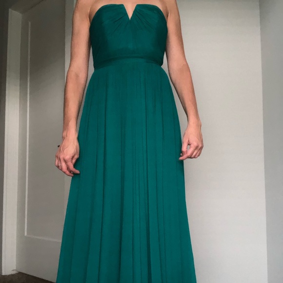 J. Crew Strapless Gown, size 2 - Picture 3 of 4
